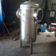 DN300 重立式氣水分離器 螺旋式汽水氣液分離器 空壓機(jī)儲(chǔ)氣罐前置