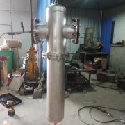 蒸汽氣水分離器 氣體過濾器自動(dòng)放水閥 FXQ-100旋風(fēng)式汽水分離器